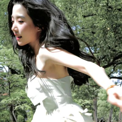 在海边